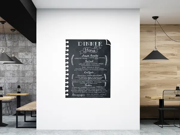 Autocolant tabla de scris model notite x3