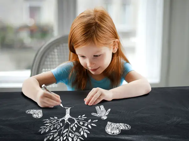 Autocolant tabla de scris pentru copii x1