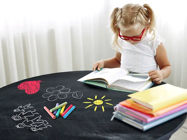 Autocolant tabla de scris pentru copii x3