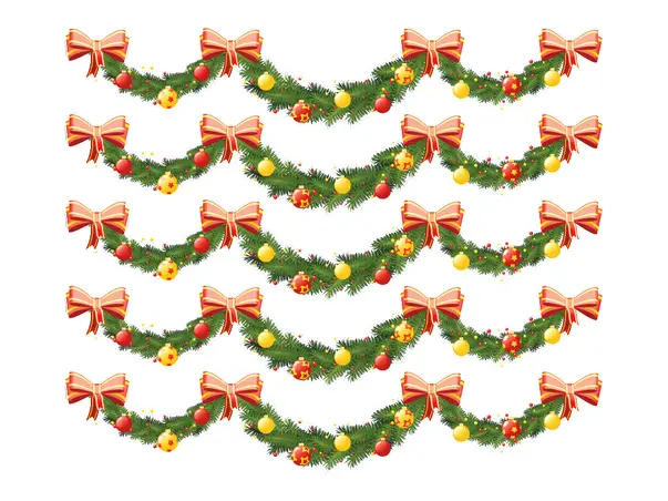 Bordura craciun model ghirlanda 5