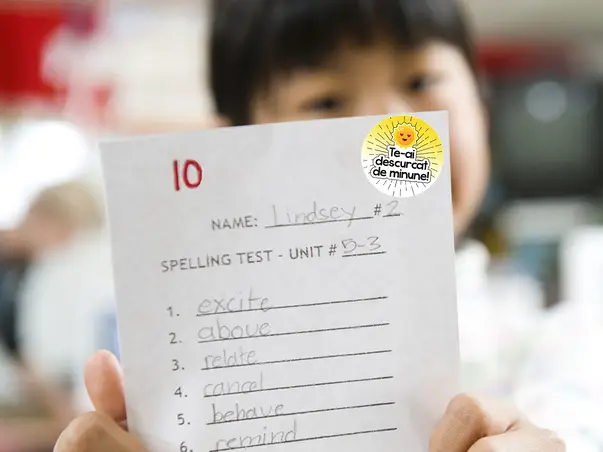 Buline autoadezive pentru evaluare copii 5