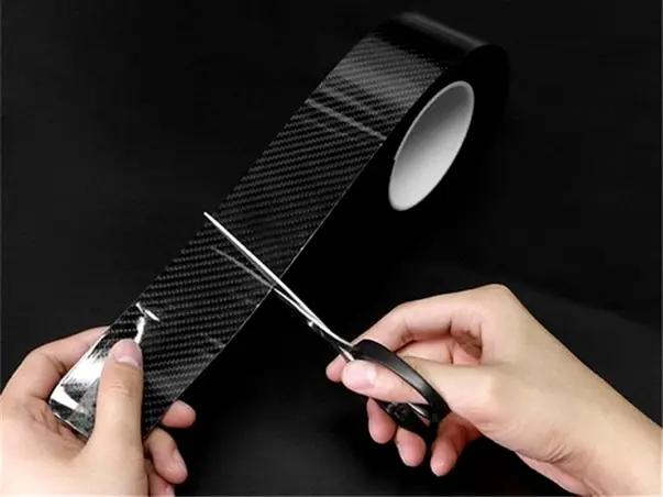 Carbon 5D negru rola 10cm 5