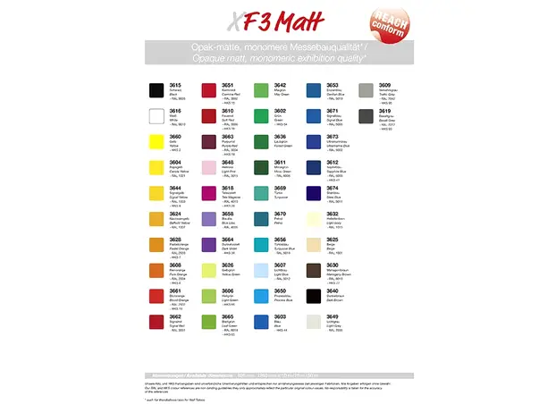 Catalog autocolant mat Xfilm