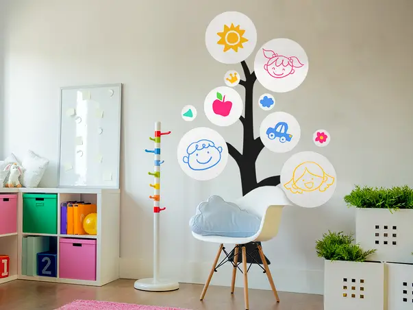 Copac tabla de scris alba 1