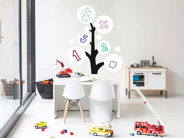 Copac tabla de scris alba 3