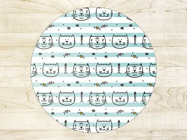 Covor antiderapant pentru animale de companie model pentru pisici