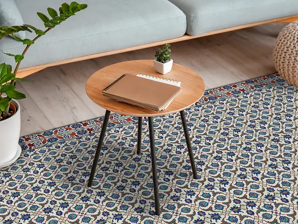 Covor antiderapant pentru hol si terasa model Marbella linoleum antiderapant folina 1