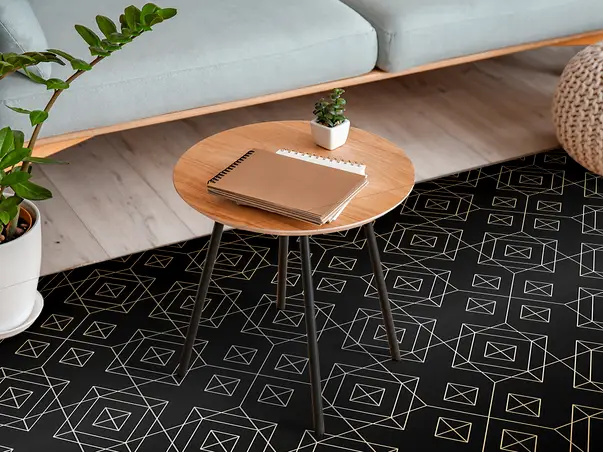 Covor din vinil antiderapant model Locarno 4