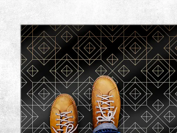 Covor din vinil antiderapant model Locarno 6