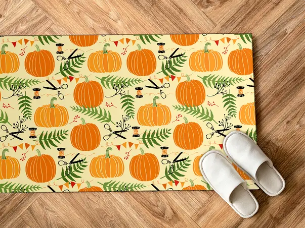 Covor din vinil bucatarie dovlecei 1