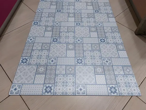 Covor din vinil bucatarie model Belinda gri FOLMATKIT17 7