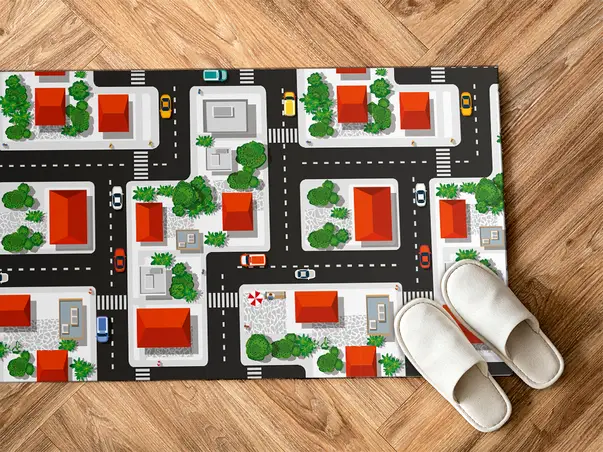 Covor din vinil camera copii 1