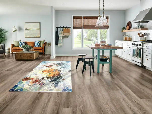 Covor din vinil model harta y4