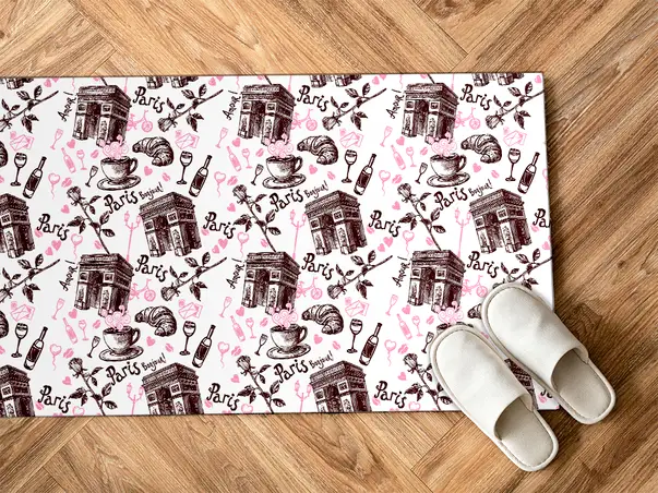 Covor din vinil pentru bucatarie Paris 5 2900