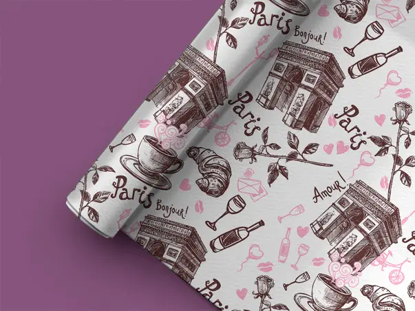 Covor din vinil pentru bucatarie Paris 6 2900