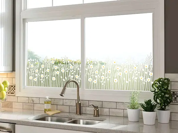 Flori albe simulare 2