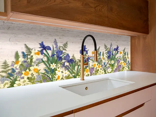 Flori de primavara simulare 4