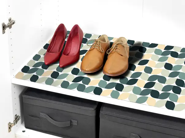 Folie de protectie din PVC antiderapant cu grosime 1,5mm impermeabil 50x155cm model 1 s6