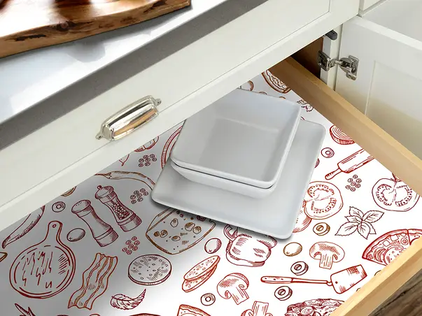 Folie de protectie din PVC antiderapant cu grosime 1,5mm impermeabil 50x155cm model 3 s5