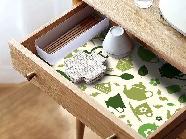 Folie de protectie din PVC antiderapant cu grosime 1,5mm impermeabil 50x155cm model 4 s1