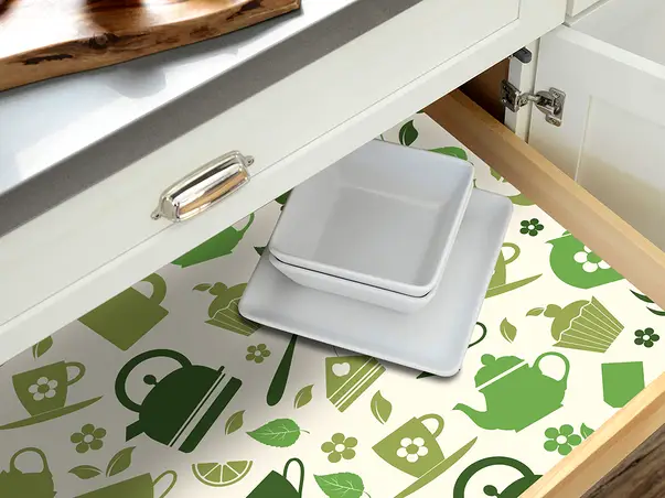 Folie de protectie din PVC antiderapant cu grosime 1,5mm impermeabil 50x155cm model 4 s6