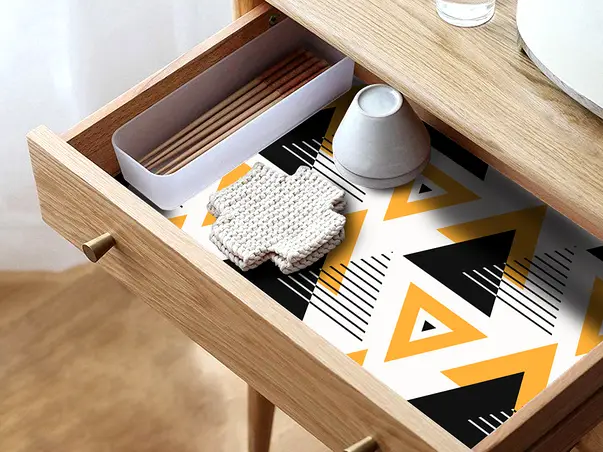 Folie de protectie din PVC antiderapant cu grosime 1,5mm impermeabil 50x155cm model 6 s1