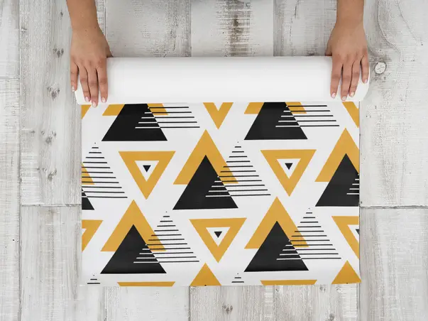 Folie de protectie din PVC antiderapant cu grosime 1,5mm impermeabil 50x155cm model 6 s2