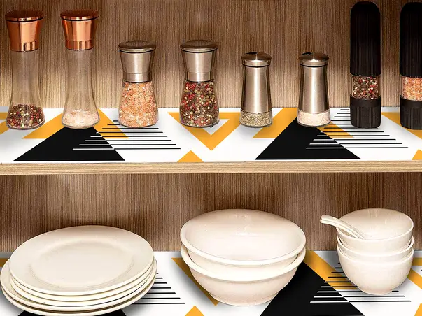 Folie de protectie din PVC antiderapant cu grosime 1,5mm impermeabil 50x155cm model 6 s3