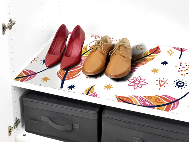 Folie de protectie din PVC antiderapant cu grosime 1,5mm impermeabil 50x155cm model 7 s5