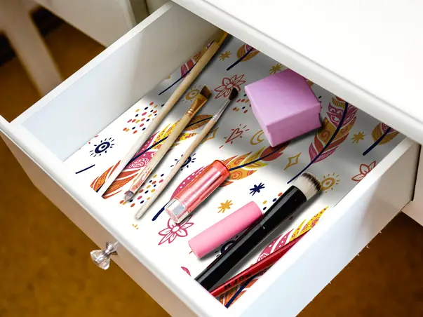 Folie de protectie din PVC antiderapant cu grosime 1,5mm impermeabil 50x155cm model 7 s7