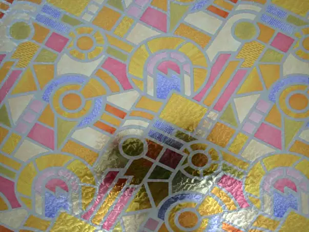 Folie geam autoadeziva abstrakt