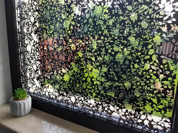 Folie geam autoadeziva blossom