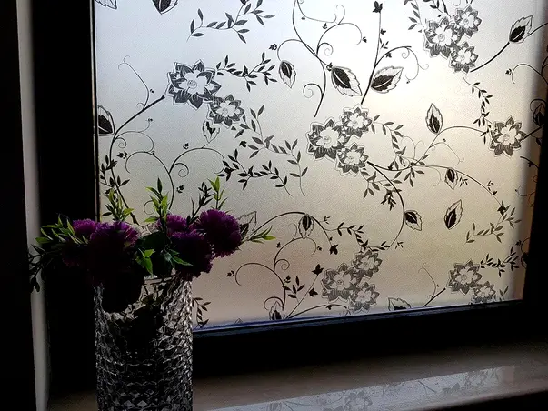 Folie geam autoadeziva maris flori