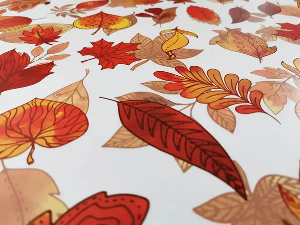 Folie geam autoadeziva model frunze aramii FGF205 1