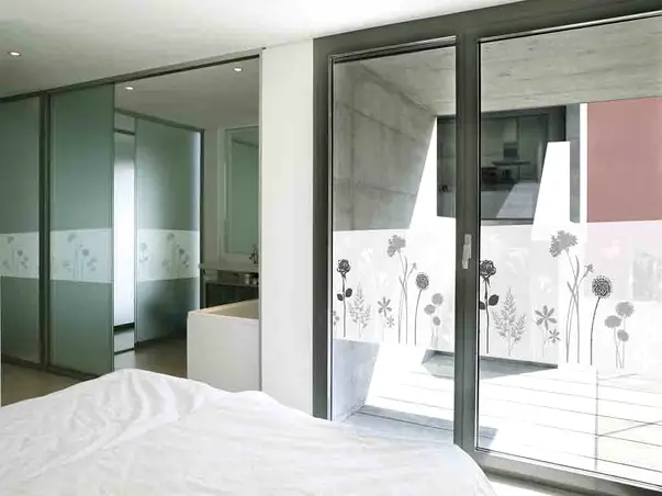 Folie geam electrostatica blossom