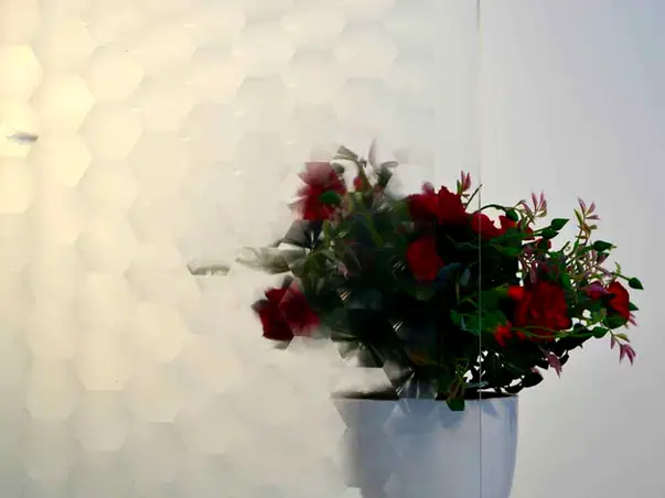 Folie geam electrostatica fagure