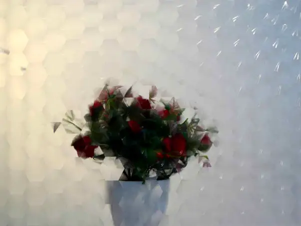 Folie geam electrostatica fagure