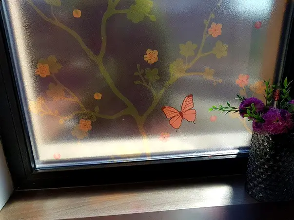 Folie geam electrostatica primavara