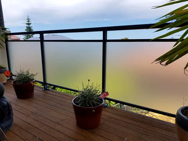 Folie geam sablat efect argintiu DGF 208 2