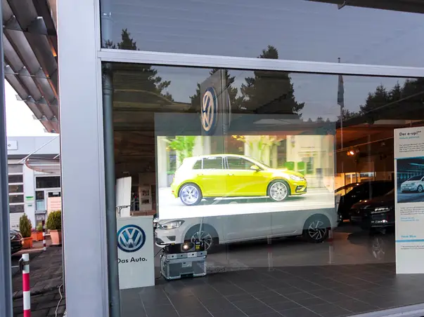 Folie pentru proiector transparenta proiectie din spate 3