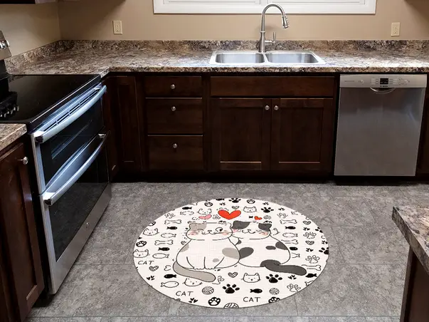 Folina covor din vinil model pisici b3