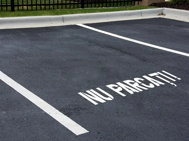 Nu parcati sablon parcare simulare 3