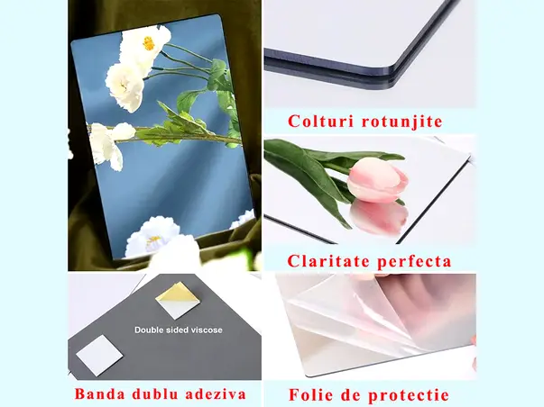 Oglinda acrilica argintie 7