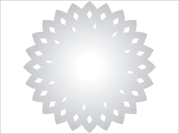 Oglinda acrilica decorativa floare