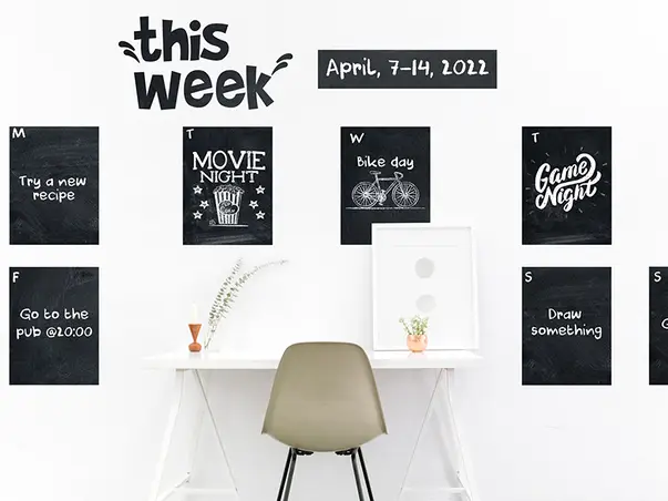 Organizator tabla de scris h2 2603