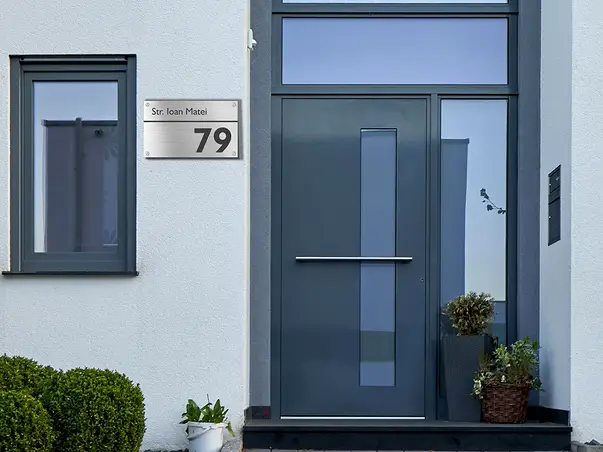 Placuta adresa din dibond 1