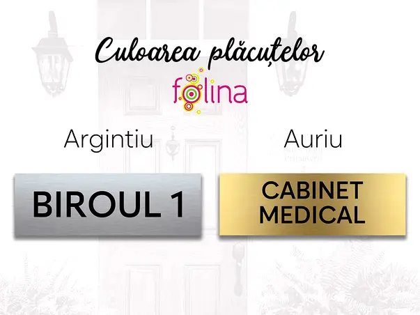 Placuta gravata personalizata pentru birouri spatii comerciale firme si institutii 2