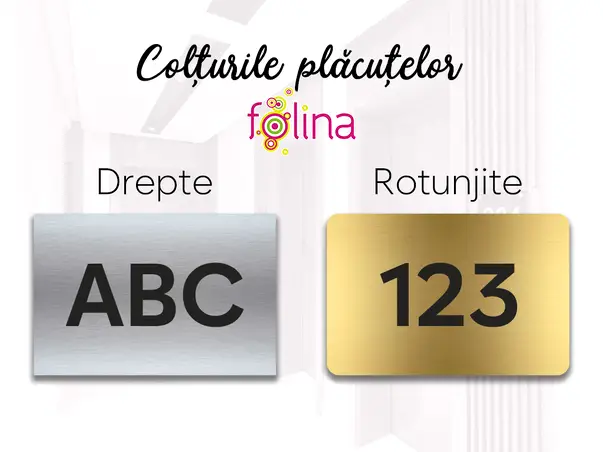 Placute numerice pentru usi vestiare dulapuri sertare gravate personalizate multe culori s5