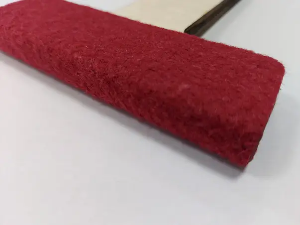 Racleta din lemn cu cap din pasla moale RACWOOD08 2