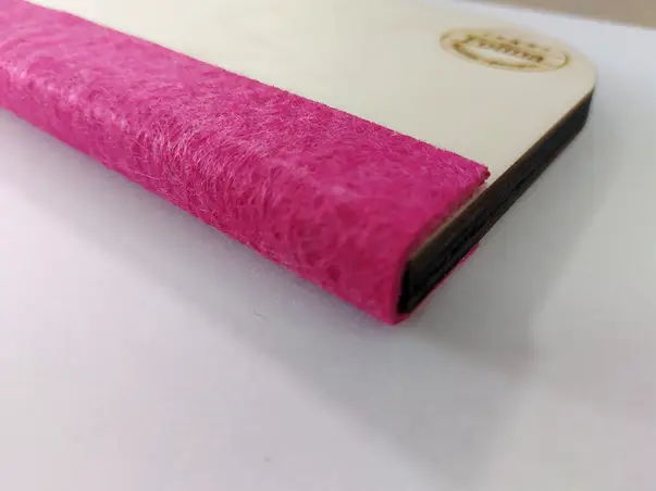 Racleta din lemn cu cap din pasla moale groasa 2